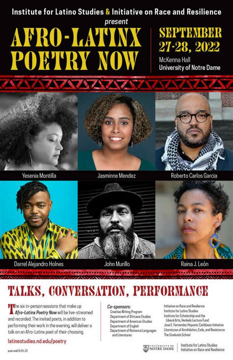 two day gathering to celebrate afro latinx poetry with acclaimed poets