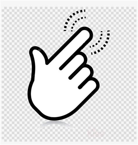 Cursor Hand Png Clipart Computer Mouse Pointer Mano De Clic Png PNG