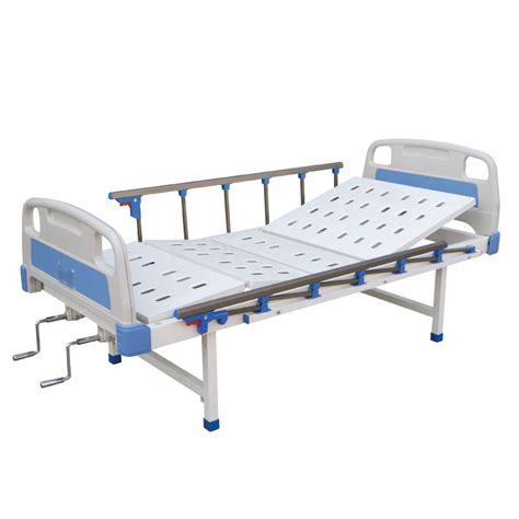 Crank Two Function Manual Medical Care Hospital Bed China Hospital Bed And Crank Manual Bed