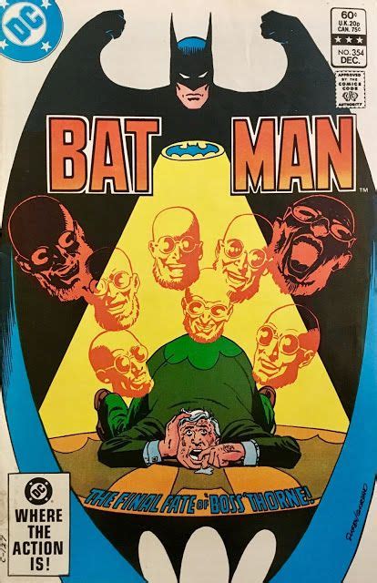 Batman 354 1982 Chris Is On Infinite Earths Batman Comic Book