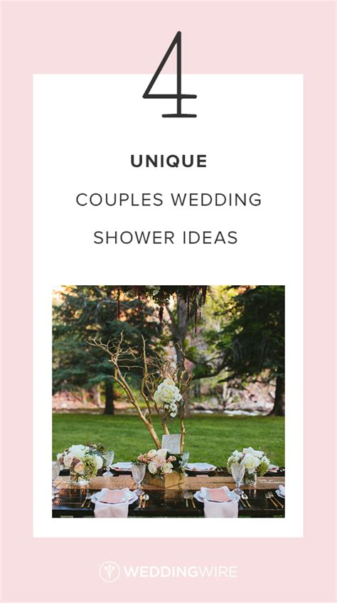 Four Unique Coupleswedding Shower Ideas