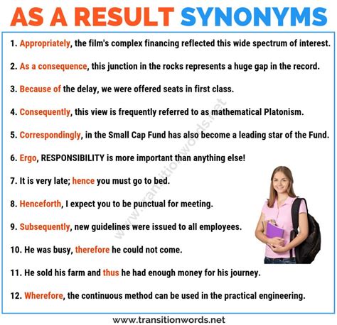 Other Ways To Say As A Result List Of 36 Powerful Synonyms For As A