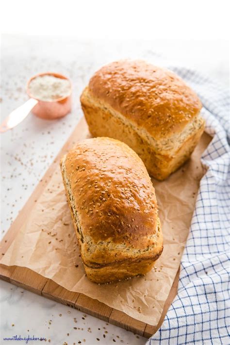 Easy Whole Grain Sandwich Bread The Busy Baker