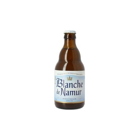 Bière Blanche De Namur Blanche Belgique 45° 33 Cl Sourire Des