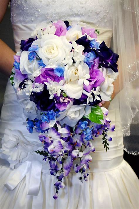 Spring Purple Bridal Bouquet