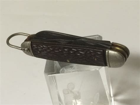 Vintage Antique Camillus Pocket Knife New York Usa By Annztiques