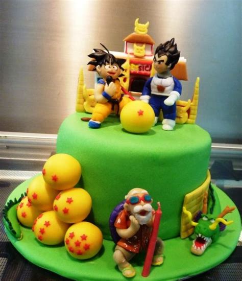 To Dragon Ball Z Cake Pan Birthday Tortas De Pokemon