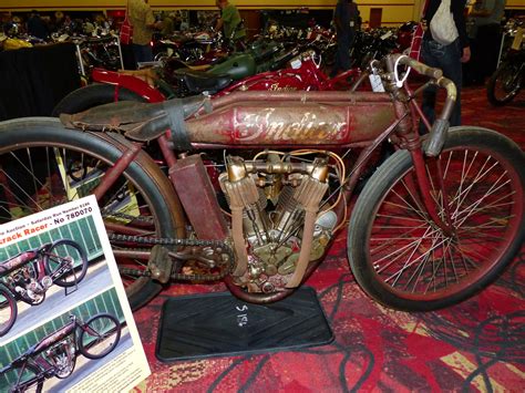 Oldmotodude 1912 Indian Board Track Racer For Sale At The 2015 Mecum