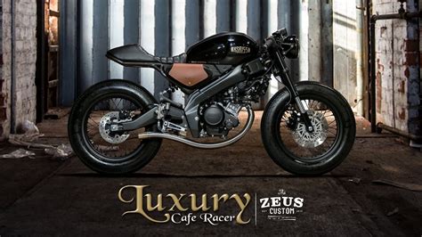 Zeus Custom X Yamaha Xsr155 Cafe Racer Project Youtube