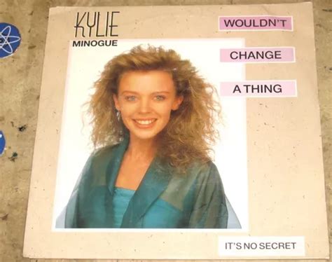 Compacto Imp Kylie Minogue Wouldnt Change A Thing 1989 Mercadolivre