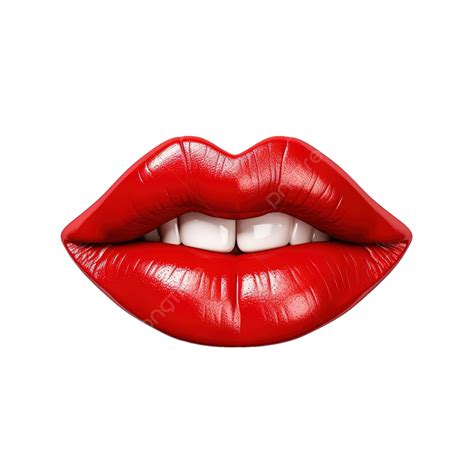 3d 붉은 입술 말뿐인 입 빨간색 Png 일러스트 및 이미지 에 대한 무료 다운로드 Pngtree