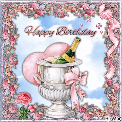 Happy Birthday With Champagne Pictures Photos And Images For Facebook Tumblr Pinterest And