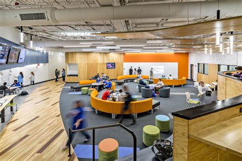 Student Space For Peer To Peer Collaboration Dla Architects