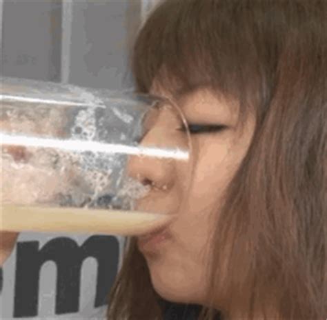 See And Save As Gifs I Made Asian Slut Drink Glass Full Of Cum Porn