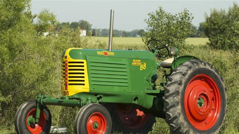 1952 Oliver 88 Row Crop Diesel F99 Gone Farmin Summer 2013