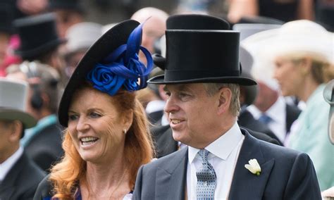I'm in and out all the time. Sarah Ferguson and Prince Andrew share sweet moment of ...