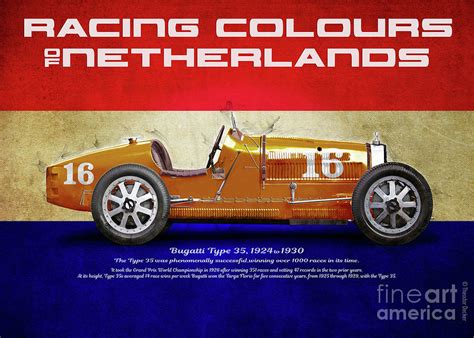 Bugatti 35b Netherlands Painting By Raceman Decker Fine Art America