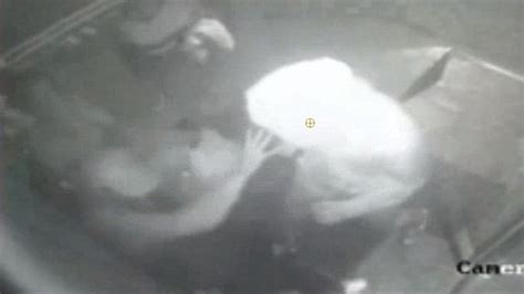 Cctv Shows Two Women And Man Kick Defenceless Victim Like A Football