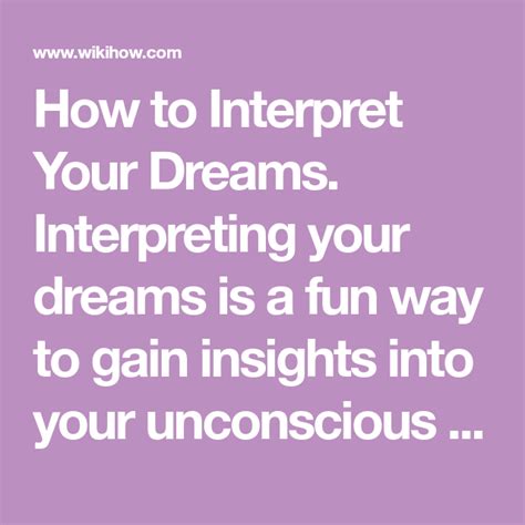 How To Interpret Your Dreams Dreaming Of You Dream How Are You Feeling