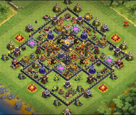 Clash Of Clans Th10 Base - 20+ Best TH10 Base Designs | War, Farming and Trophy Layouts