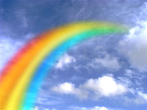 Rainbow In The Sky Stock Image Rainbow Sky Rainbow Pictures Rainbow