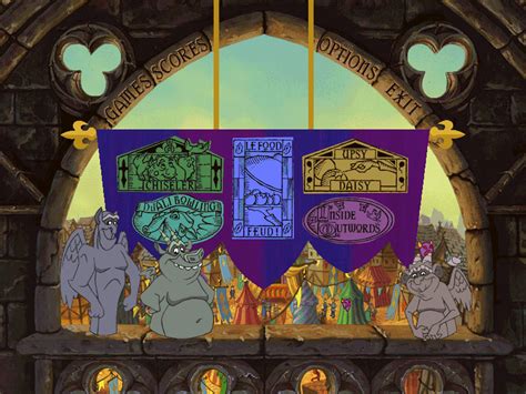 Disneys The Hunchback Of Notre Dame 5 Topsy Turvy Games Screenshots