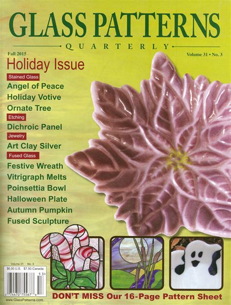 Glass Patterns Quarterly Magazine Fall 2015 Delphi Glass