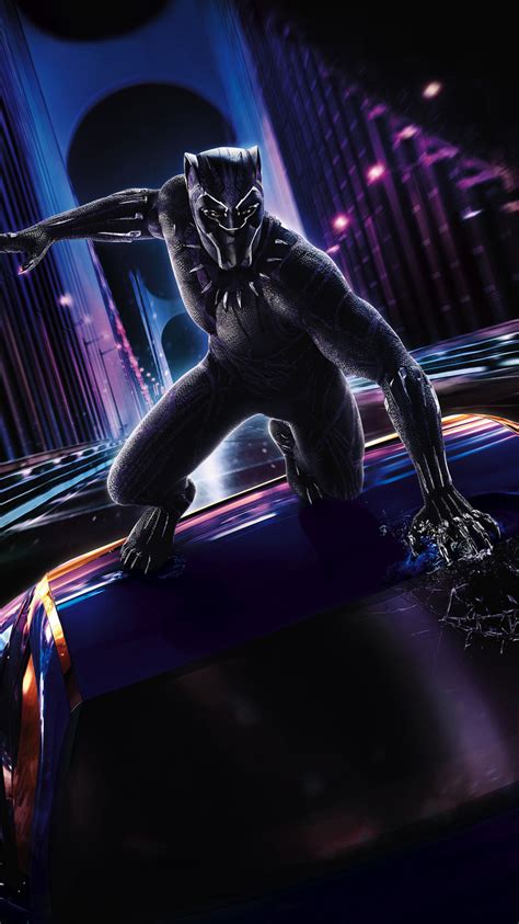 750x1334 Black Panther 2018 Movie Poster Iphone 6 Iphone 6s Iphone 7