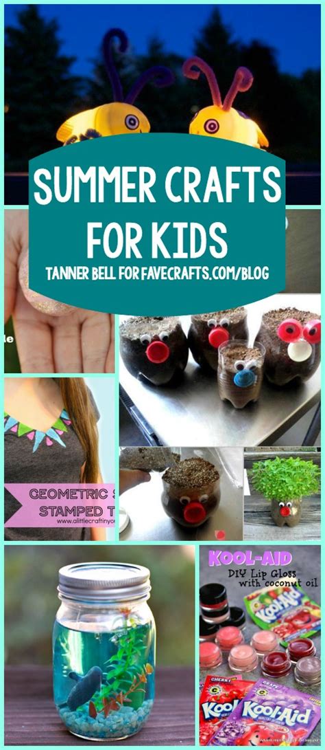 20 Easy Summer Crafts For Kids Favecrafts