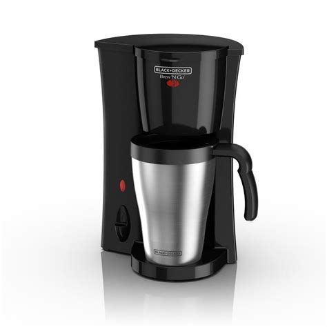 Black And Decker 2 Cup Black Coffee Maker At