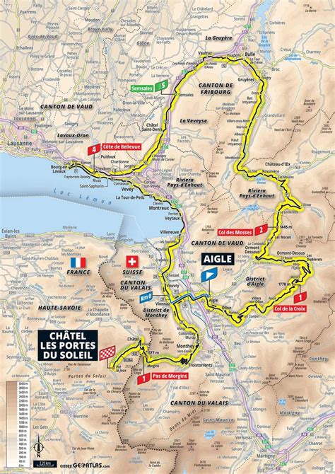 Tour De France 2022 Map Updated For 2023