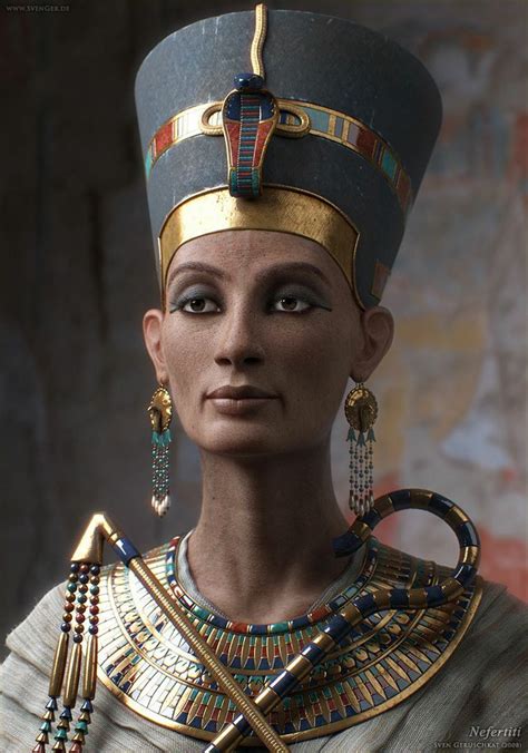 Nefertiti Reconstruction Egypt History Ancient Egypt Egyptian History