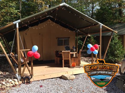 Compare campsites at campgrounds in or near 37914 in tennessee. Camp LeConte | Gatlinburg, Tennessee | Gatlinburg, Safari ...