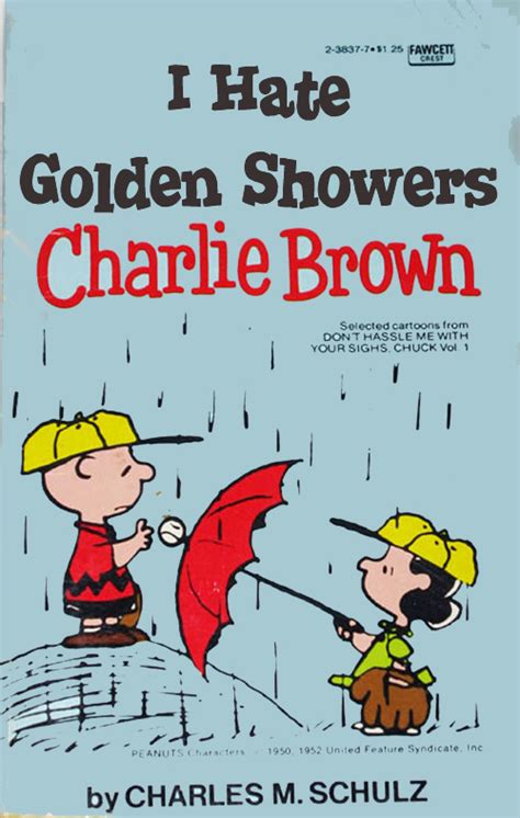 Paperback Charlie Brown I Hate Golden Showers