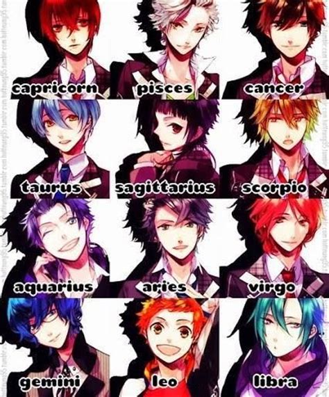 Im Scorpio What Are You Anime Is Starry Sky Anime Horoscope
