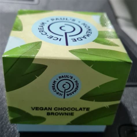 Paul S Homemade Ice Cream Vegan Chocolate Brownie Review Abillion