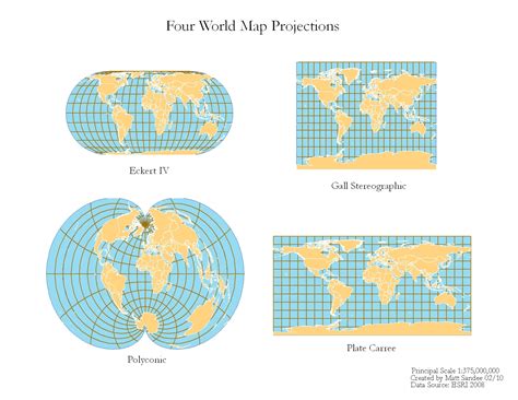 What Are The Different Types Of Map Projections Images And Photos Finder