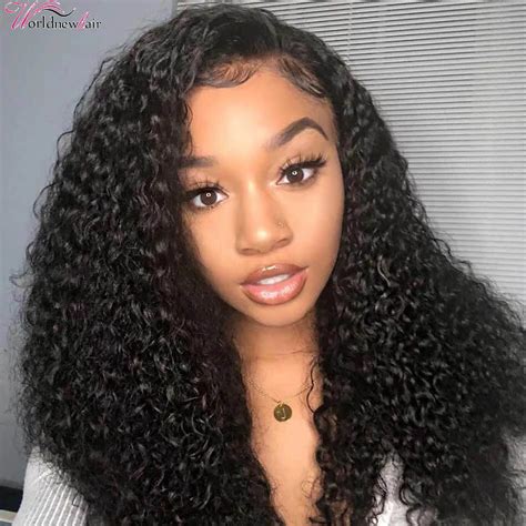 6x6 Pre Plucked Kinky Curly Weave Lace Closure Human Hair