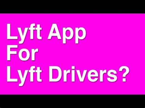 Requirements for being a lyft driver. Here's what the Lyft app looks like for Lyft drivers - YouTube