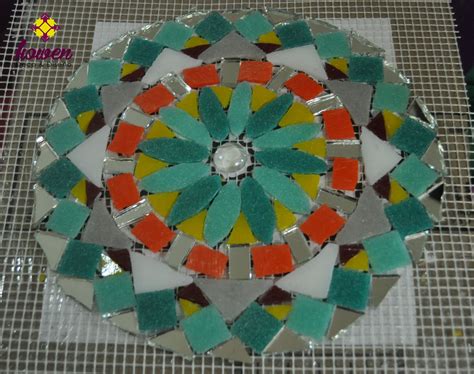 Mandala En Mosaiquismo Talleres Mosaiquismo Mosaicos Mandala