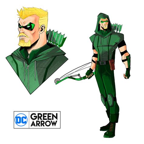 Artstation Green Arrow Character