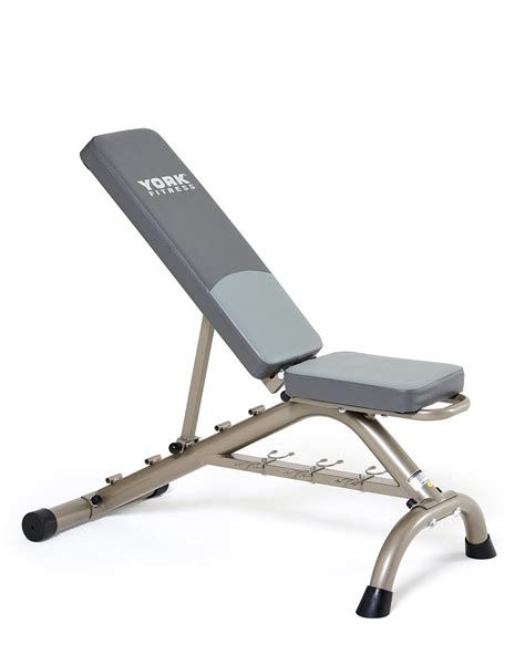 York Fitness 5 Seat Positions Bench Press Adjustable Foldable Weight