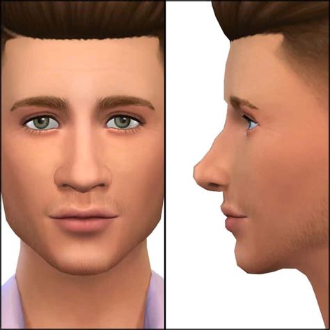 Nose Preset 15 Simbience On Patreon Sims 4 Sims Nose