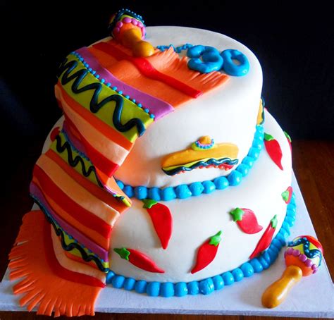 Fiesta Cake Fiesta Cake Party Cakes Mexican Party