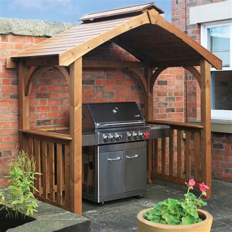 Pin on backyard gazebo 21 grill gazebo shelter and pergola designs if you are bbq fans and throw such parties nearly every weekend you definitely … Pavillon selber bauen: Anleitung+25 elegante ...