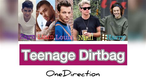 One Direction Teenage Dirtbag 日本語字幕歌詞和訳 Youtube