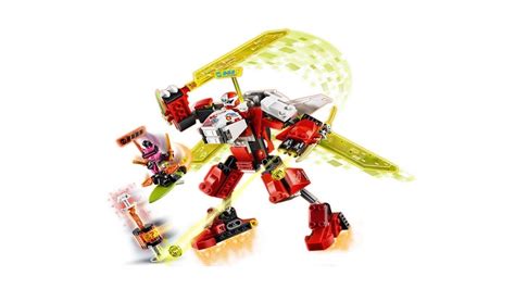 Lego Instructions Ninjago 71707 Kais Mech Jet Youtube