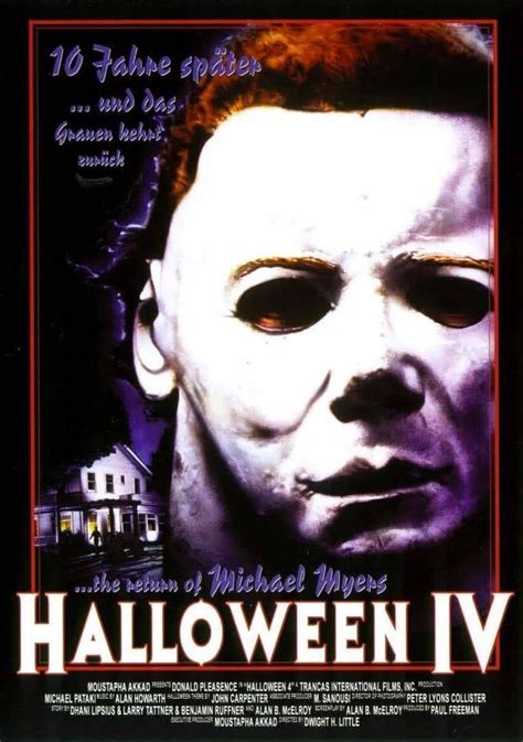 Halloween 4 El Regreso De Michael Myers Película 1988