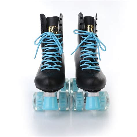 Discount Inline And Roller Skates Double Wheel Skating Shoes Leather