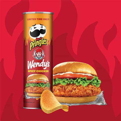 Wendys Releases New Spicy Chicken Sandwich Flavored Pringles